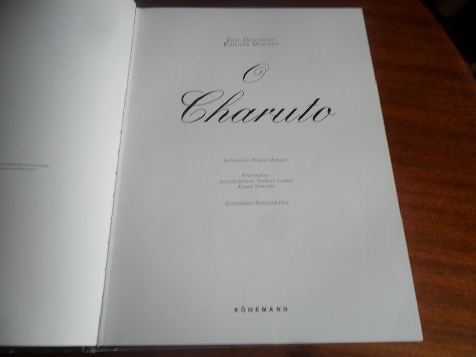 "O CHARUTO" de Eric Deschodt - 1ª Edição de 2000