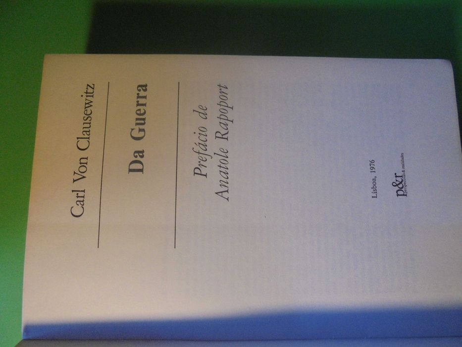 Clauseewitz (Carl Von);Da Guerra