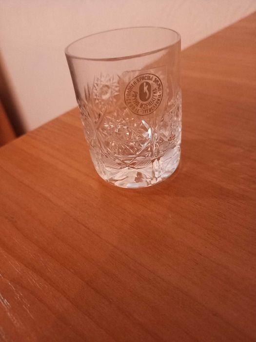 Стопки хрустальные прямые Югославия новые 70-х годов, 4 шт.Харьков