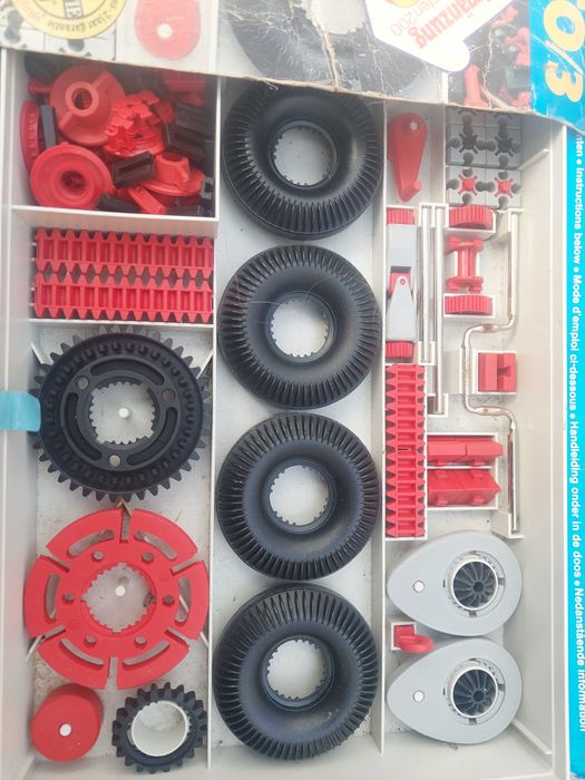 Fischertechnik 50/3, caixa completa,
de ano 1970