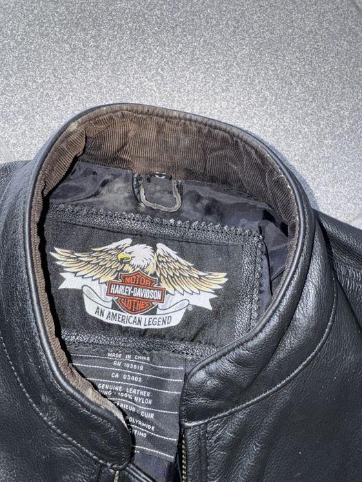 Casaco pele Harley Davidson