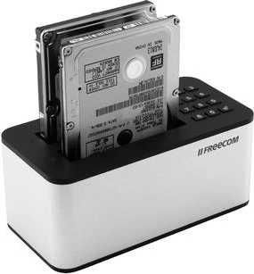 FREECOM mDock Keypad Secure 2.5" – Dock com Criptografia AES 256-bit