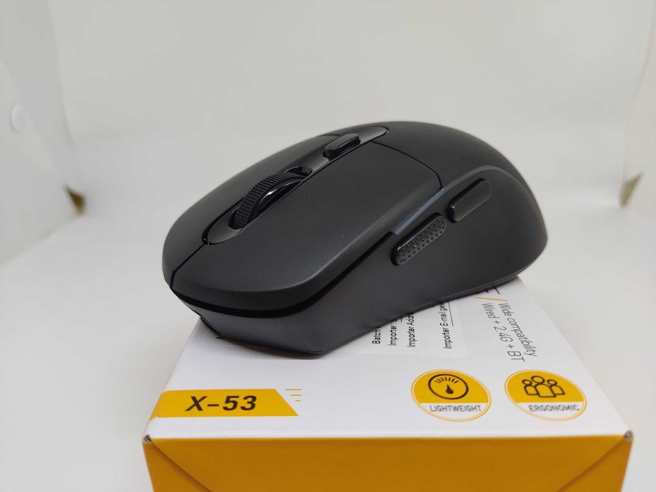 Миша бездротова E-Yooso X-53, Bluetooth, нова, 700 mah, rgb, 4000 dpi