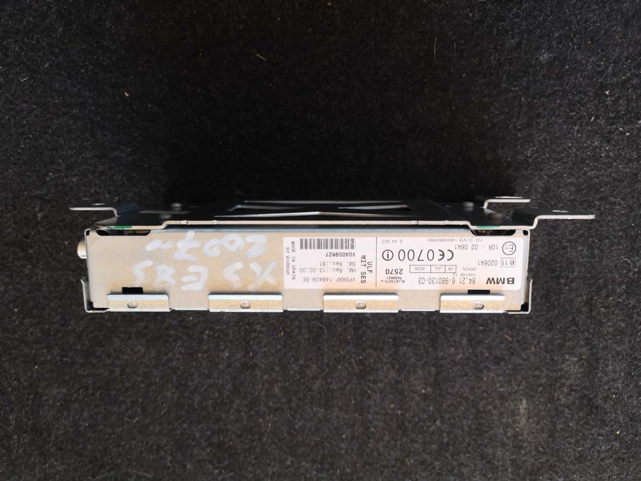 BMW X3 E83 3 E46 5 E39 X5 E53 Moduł bluetooth mulf 6980130