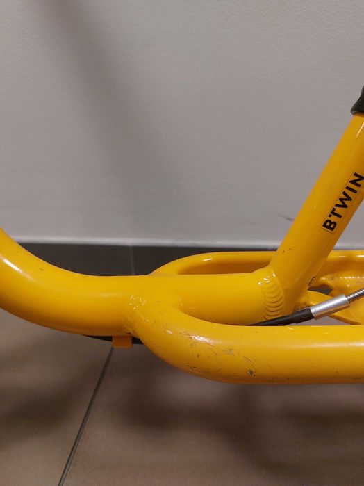 Rowerek biegowy dziecięcy Btwin Runride 900 12" aluminium.