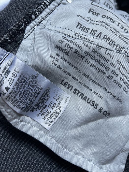 джинсові шорти Levi's 512 Bootcut, W31