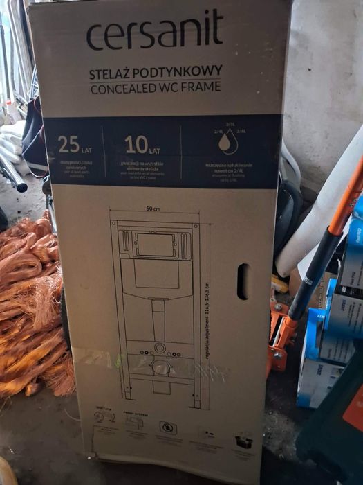 Stelaź podtynkowy