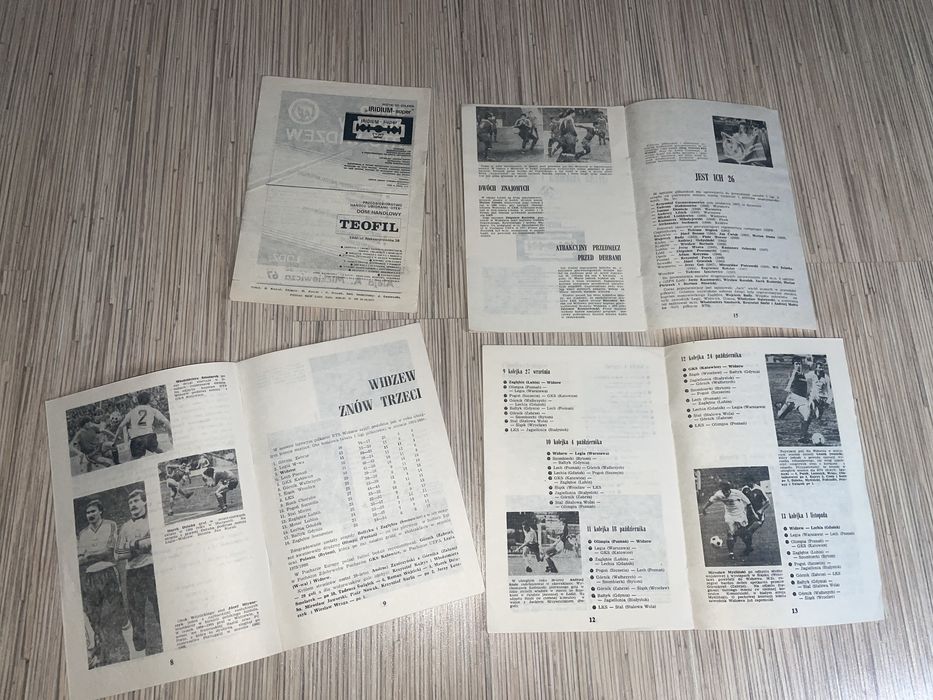 Program Widzew Lechia Legia Śląsk Puchar Lata lata 80. PRL