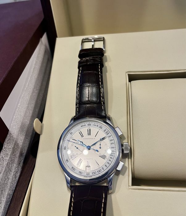 Longines Heritage Lindbergh’s Atlantic Voyage Watch full set 47,5mm