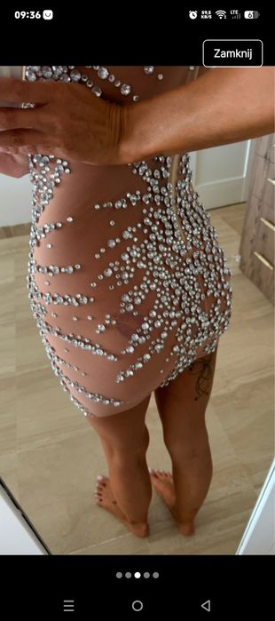 Sprzedam suknię na Sylwestra Xs S