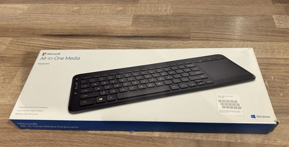 Nowa klawiatura microsoft all in one