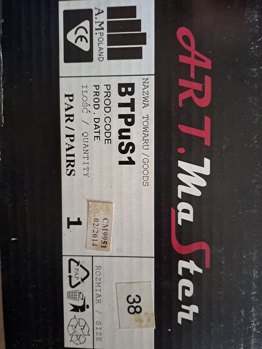 Buty, nowe, polskie, 38