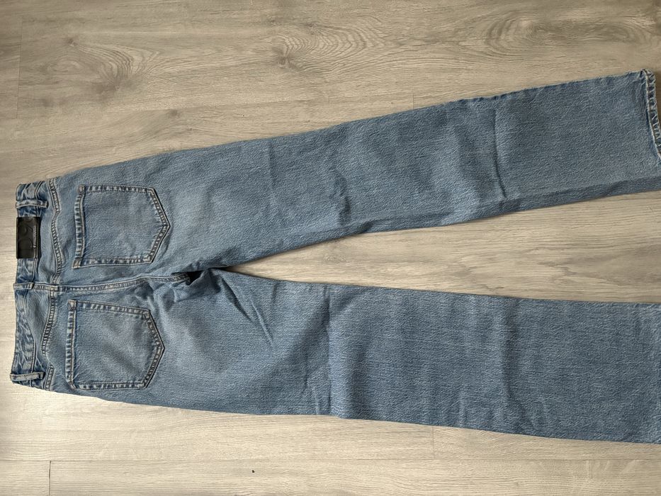 Spodnie jeansy szerokie, stradivarius rozm.34
