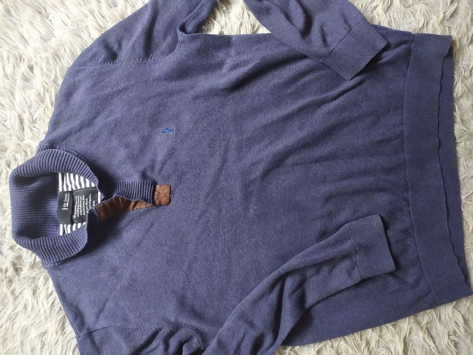 Sweter męski granatowy L 6th sense