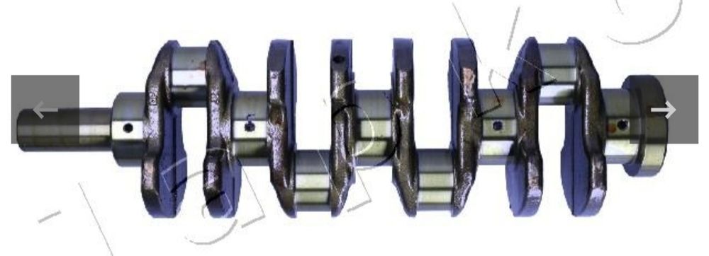 Колінвал новий Ford Ranger  2,5d 2,5td  Mazda WE WL WLT BT50 B2500 B1800  B2200 B2600 B2900 Freda J100 MPV   коленвал ренжер форд  2.5д 2.5ТД