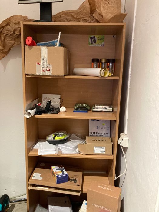 Regał biurowy witryna