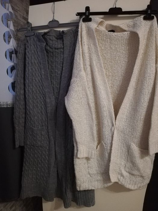 Kardigan sweter długi