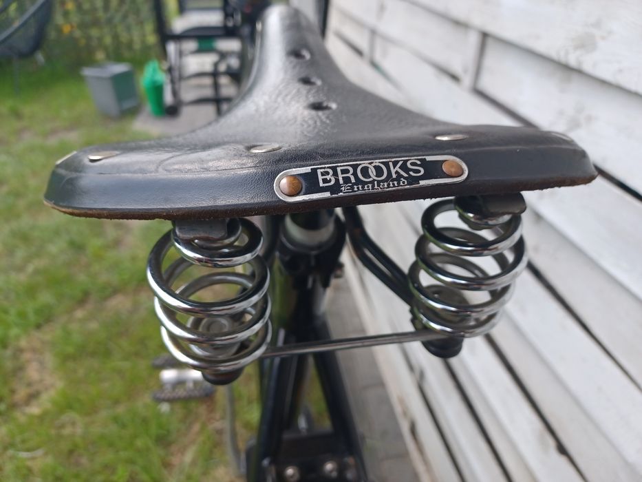 Rower Sparta bagażowy brooks duży 28 oldschool retro vintage shimano