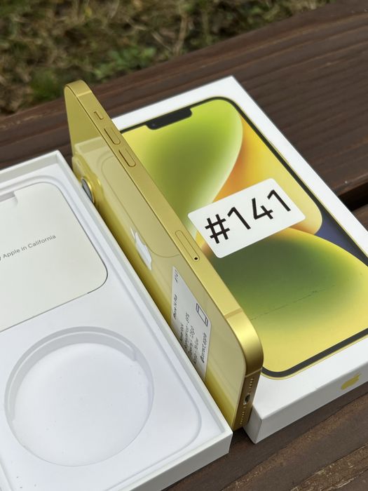 #141 IPhone 14 Plus 128gb Yellow Neverlock телефон, смартфон
