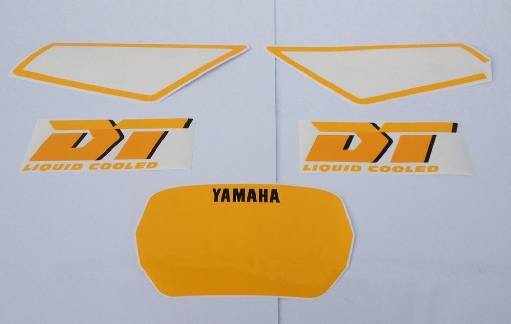 Autocolantes Yamaha DT50 LC vintage stickers decalS