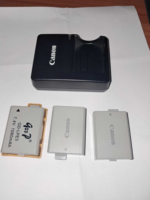 Conjunto de fotografia Canon 1000D