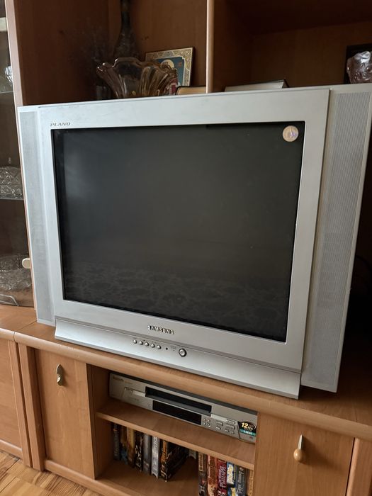 Телевізор Samsung Plano + Відеомагнітофон Panasonic (Комплект/Раритет)