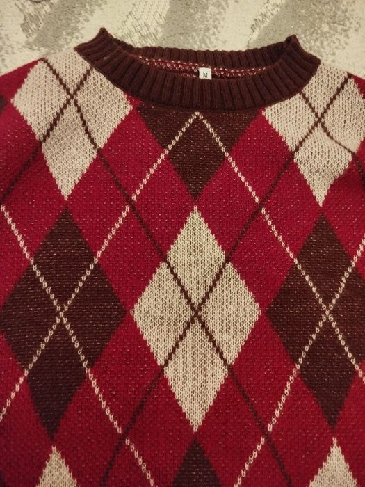 Кардиган з бантами светр кофта в ромби