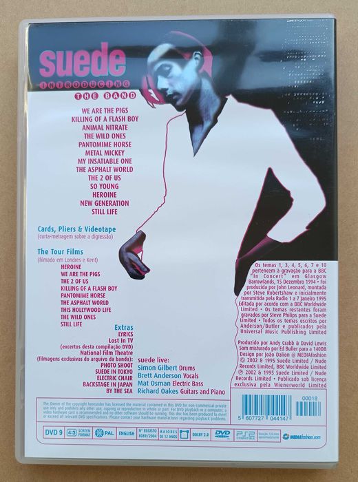 DVD Suede - Introducing The Band