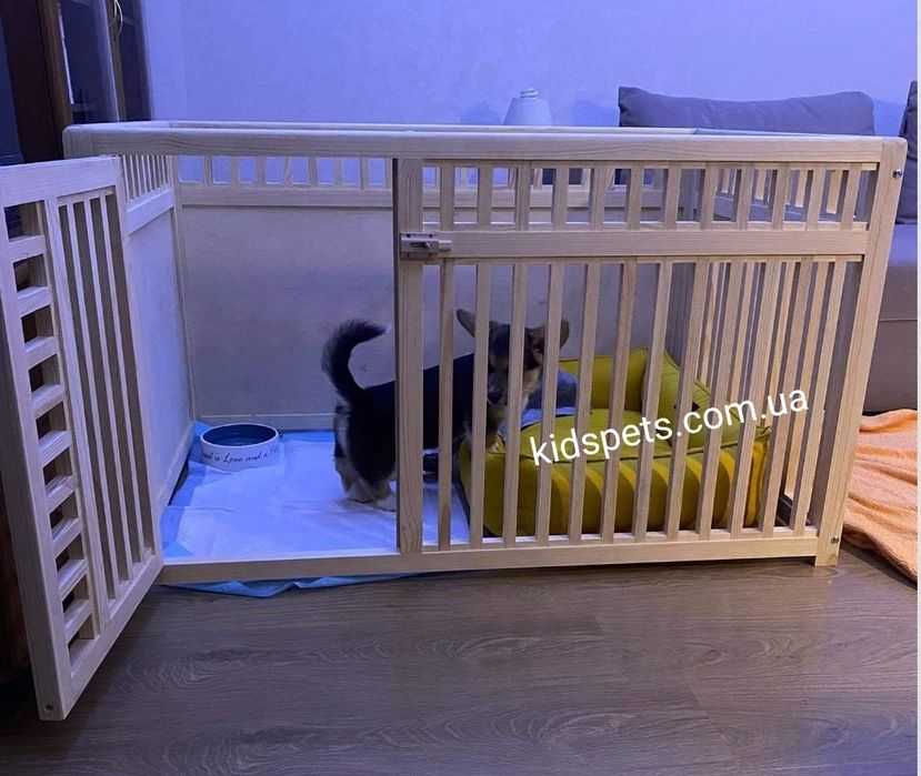 Вольєр для собаки; Манеж для цуцика; Клітка для котів; Загорожка