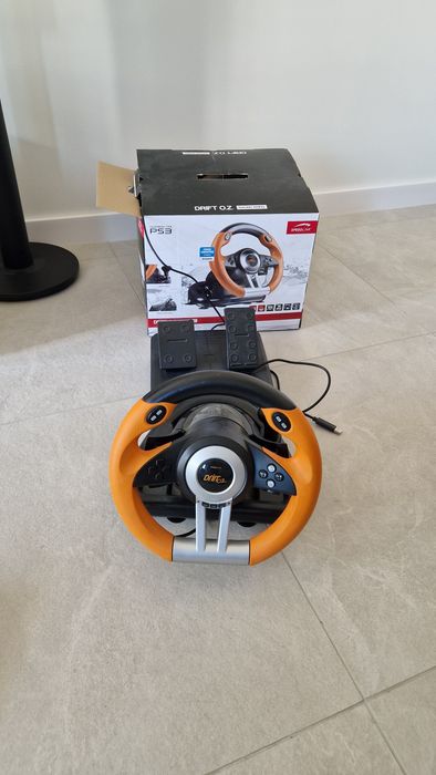 Kierownica PS3 i komputer