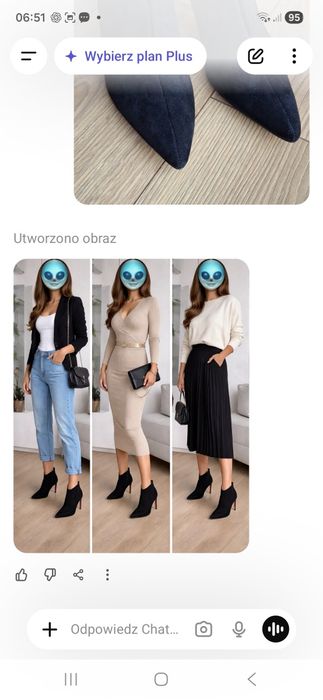 Botki damskie czarne