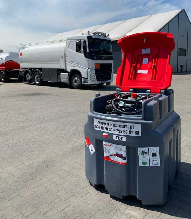 Zbiornik mobilny do paliwa JFC 950 l na ON – Truck Tank do transportu diesla