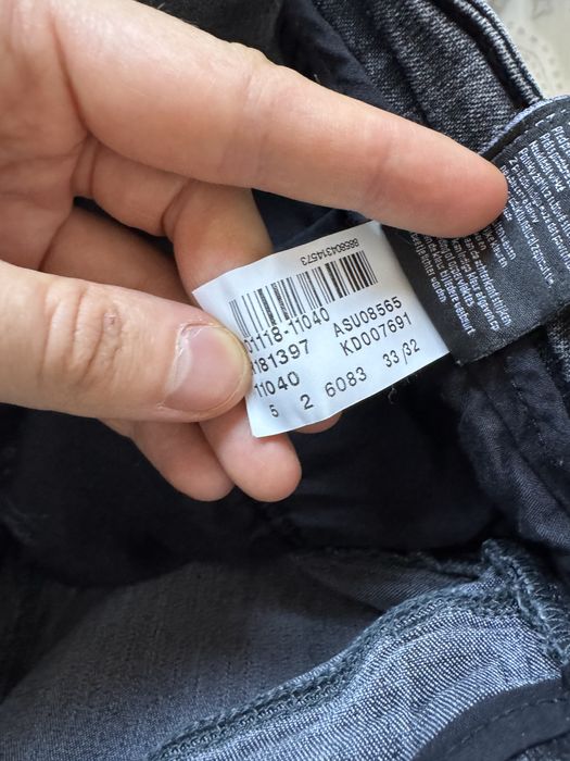 Jeansy 34 Heritage 33/32 szare