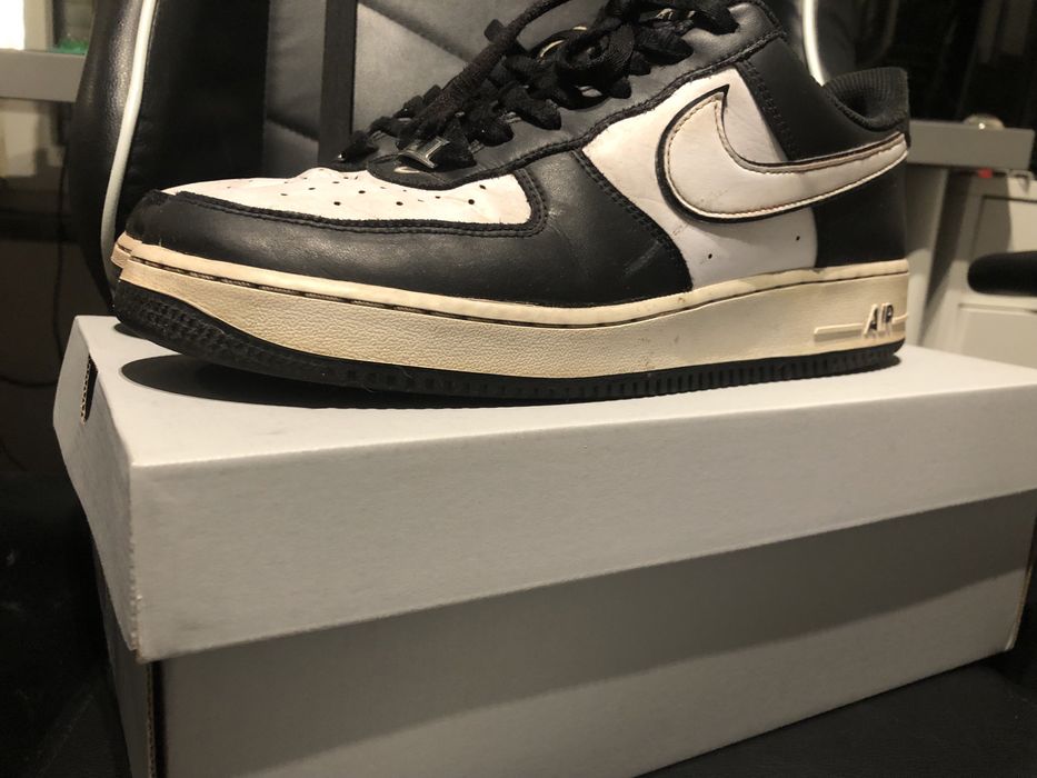 Nike Air Force 1 ’07 Low White Swoosh Panda
