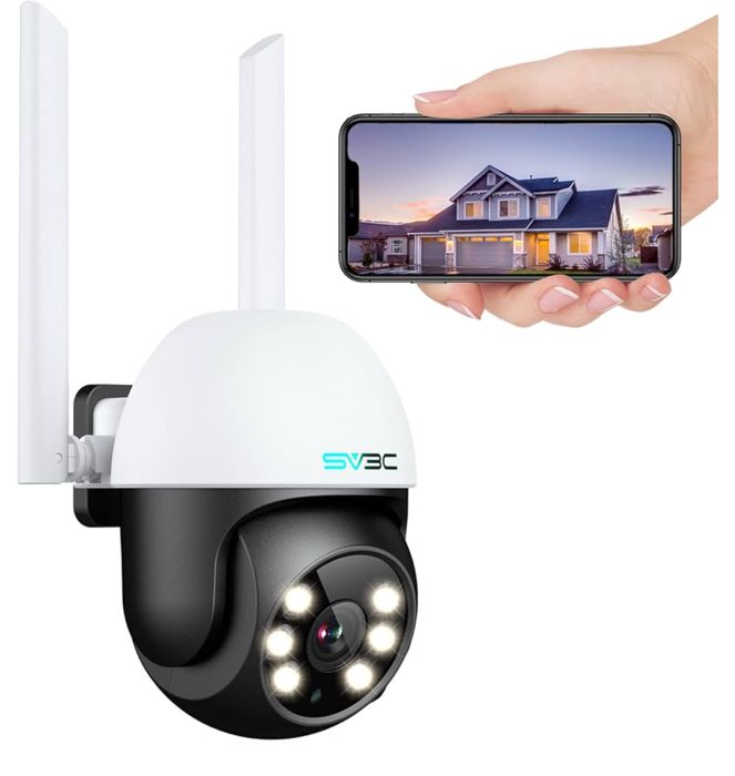 Kamera monitoringowa zewnętrzna WLAN, PTZ WLAN IP SV3C