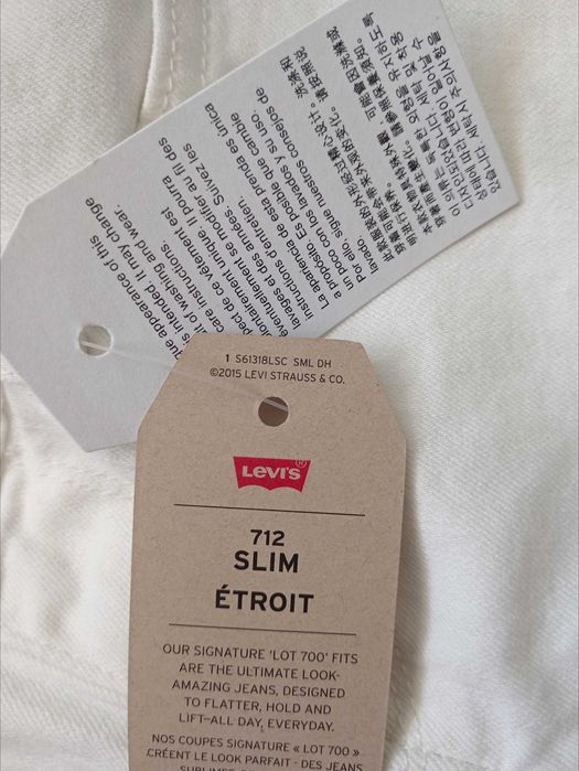 Джинси жіночі Levi's 712 slim size 26