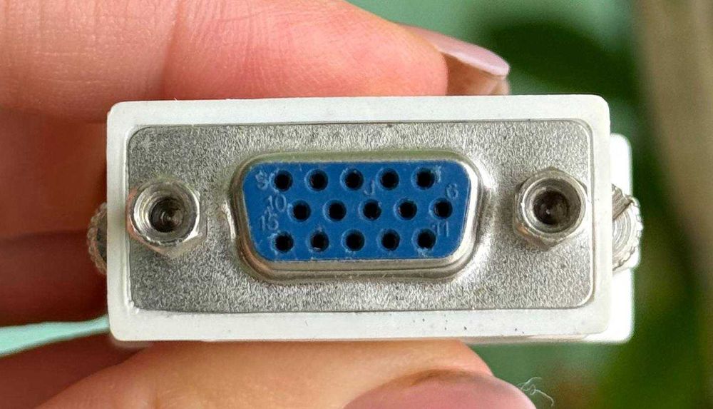 адаптер-перехідник DVI-D / HDMI білий перехідник MSI з DVI на VGA (D-Sub)