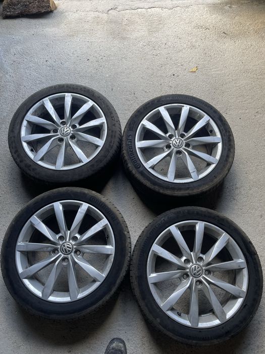 Vendo jantes 17 5x112 sem pneus ou troco por jantes 17 5x100