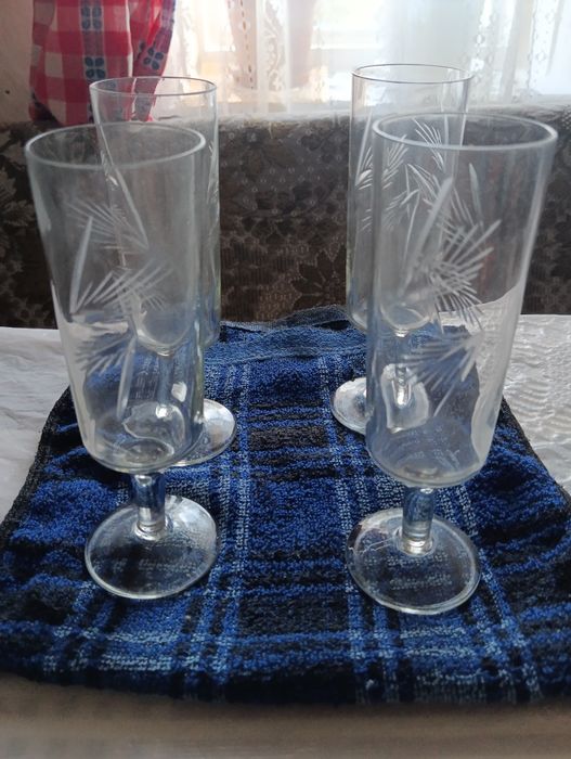 Фужеры из СССР.4 штуки.