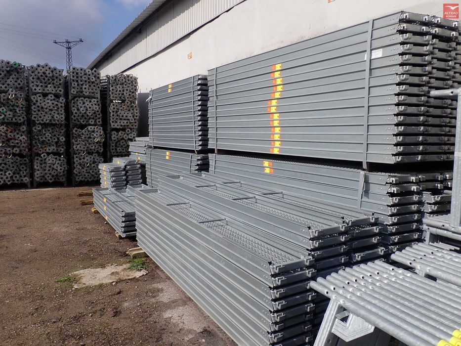 Rusztowanie fasadowe, aluminiowe, jezdne, Altrad, Baumann - NAJTANIEJ!