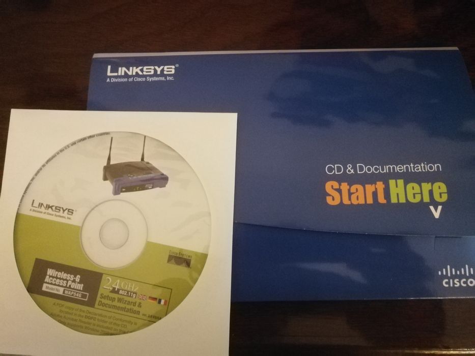 Access Point Linksys mod. WAP54G