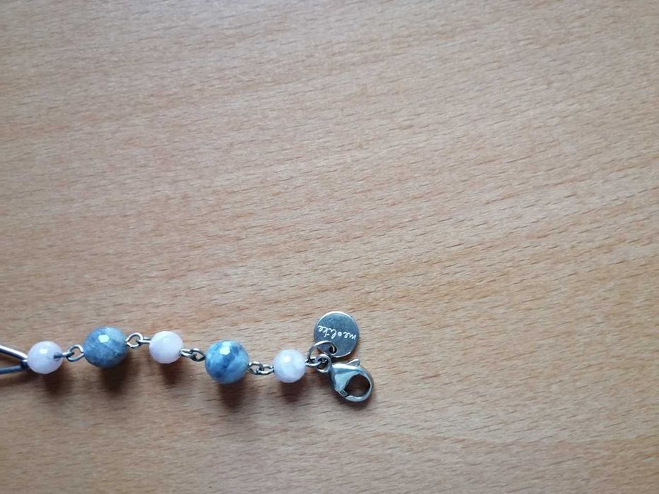 Bransoletka naturalne kamienie wieszak meLike