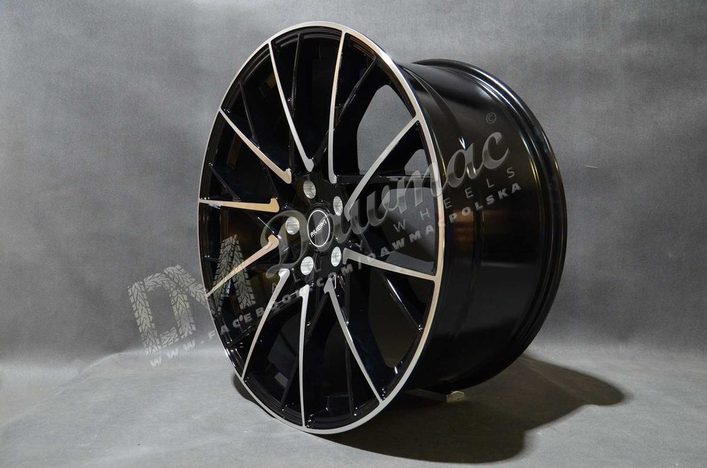 Felgi Riviera RV197 22" 10J ET30 5x127 Black Polished