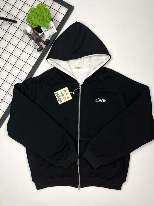 ЗНИЖКА/ Зіпка Corteiz HMP/ Кофта Кортез/ Hellstar/ HMP/ Чорна кофта