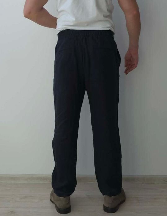 H&M premium spodnie 100%Lniane męskie M/L