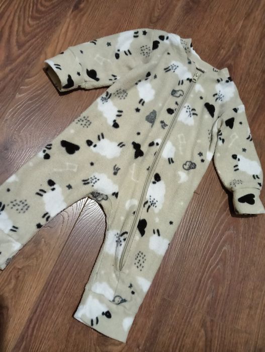 Флісовий ромпер, чоловічок, р.74