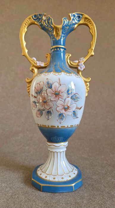 Wazon, amfora porcelanowa - Royal Dux, Czechosłowacja
