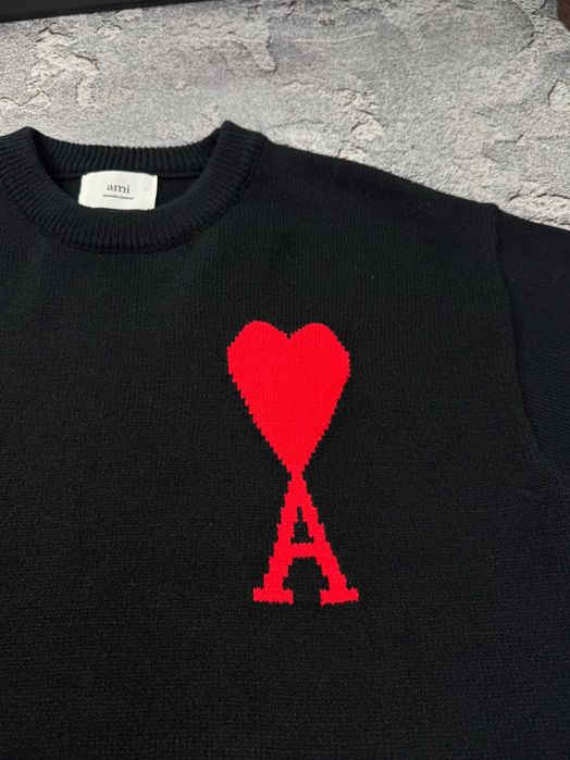 Базовий светр AMI Paris стильна кофта Ами Париж свитер светер АМІ