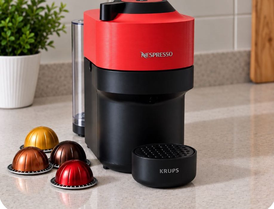 Nespresso Vertuo Pop KRUPS NOVA – Vermelha