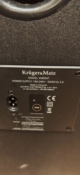 Kruger Matz Oddysey KM0547 subwoofer z pilotem